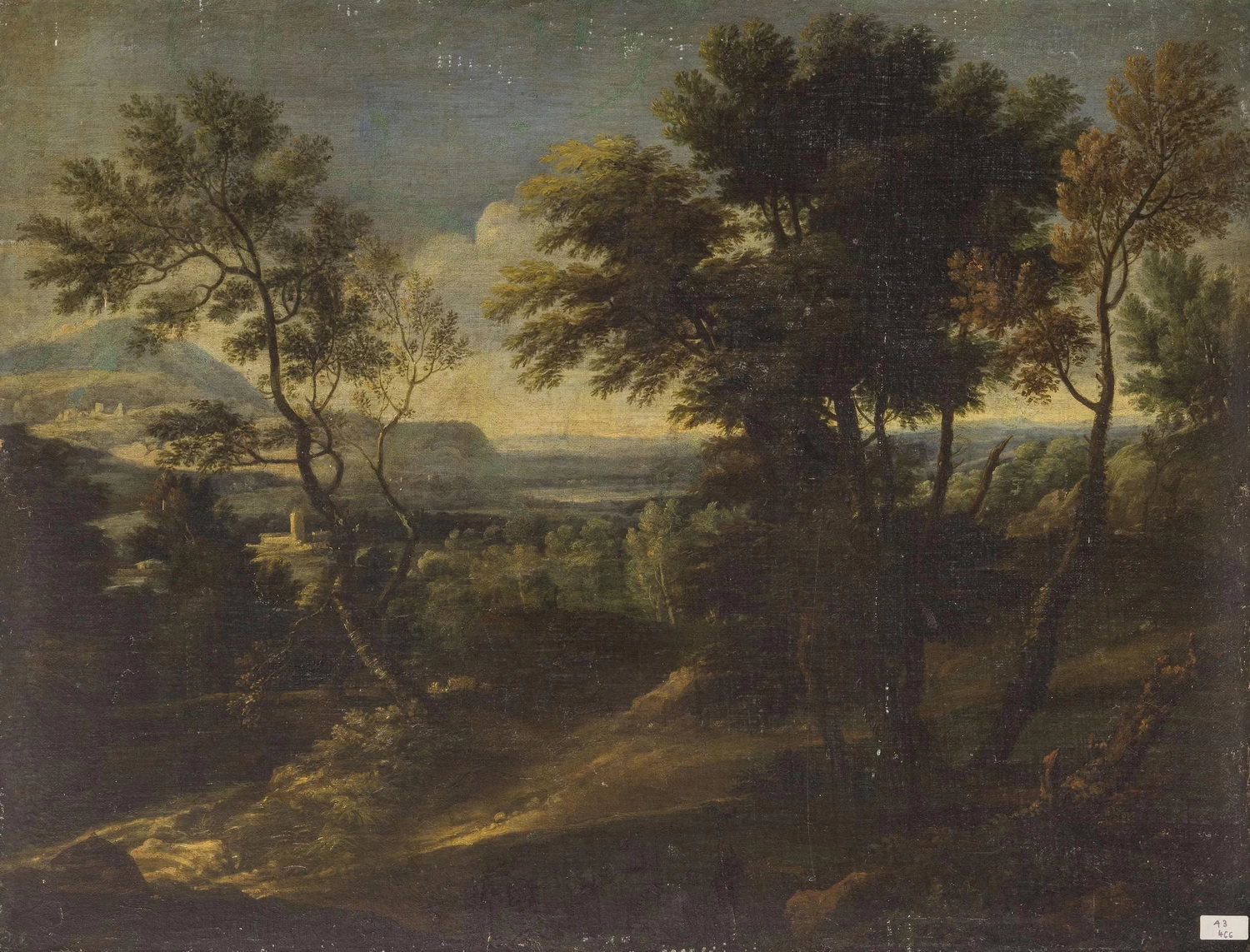 Paesaggio della campagna romana